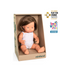 Miniland Anatomically Correct Baby Doll Down Syndrome Caucasian Girl 38 cm