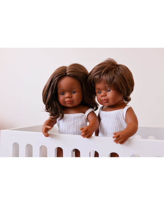Miniland Baby Doll Aboriginal Girl 38cm