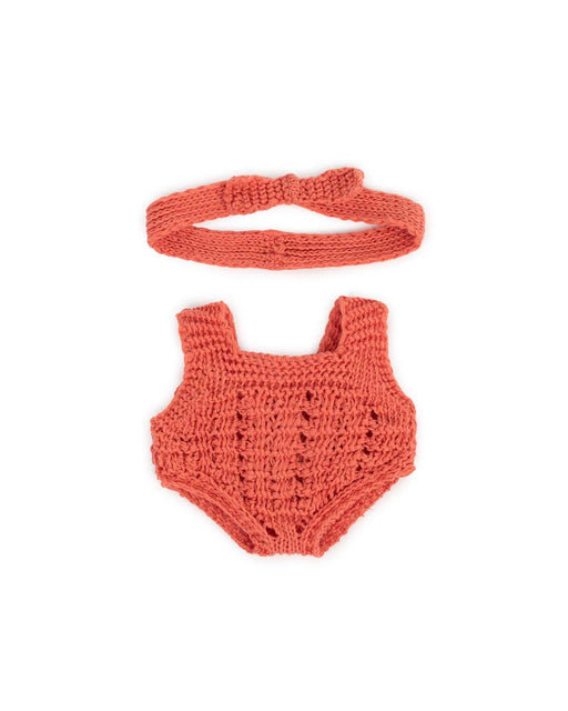 Miniland Eco Knitted Rompers and Hairband 21cm - Kidstuff