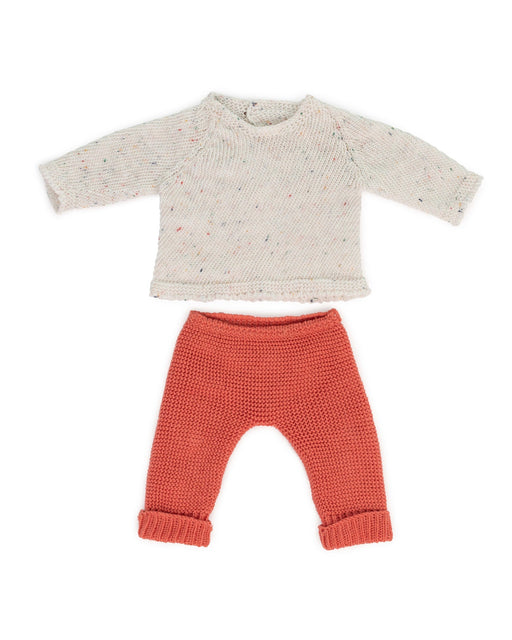 Miniland Eco Knitted Sweater and Trousers 38cm