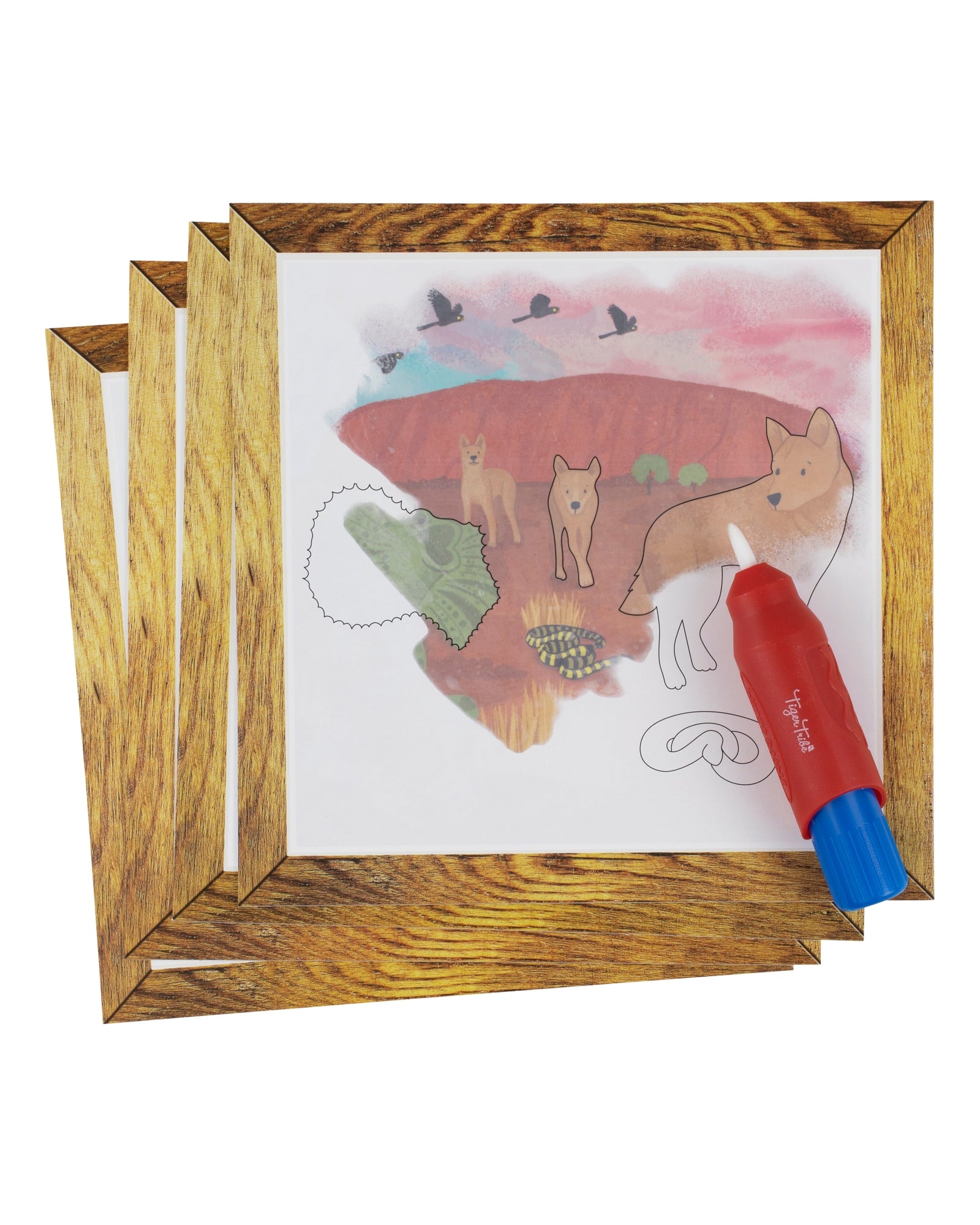 Tiger Tribe Magic Painting World Aussie Animals