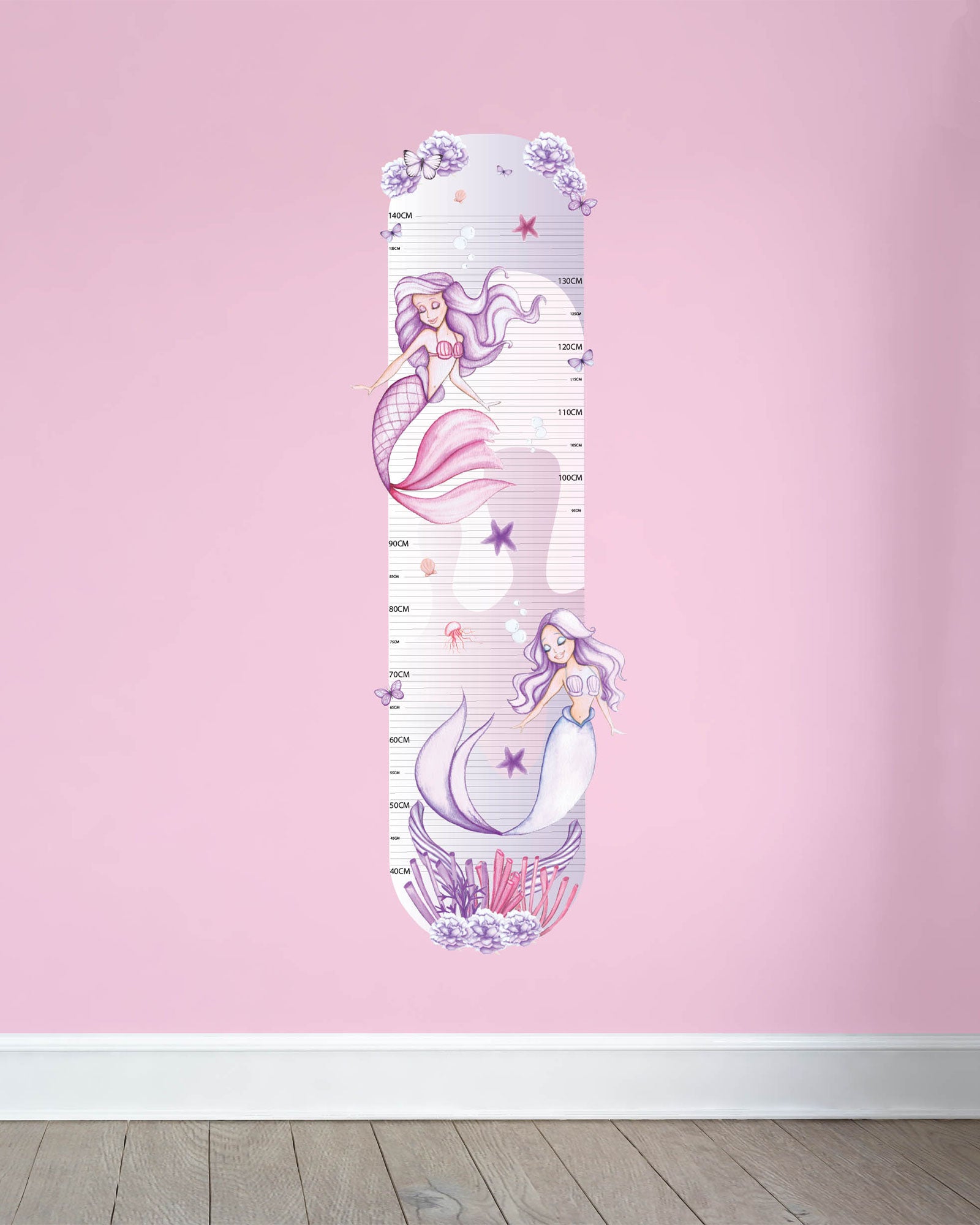 Mermaid Height Chart