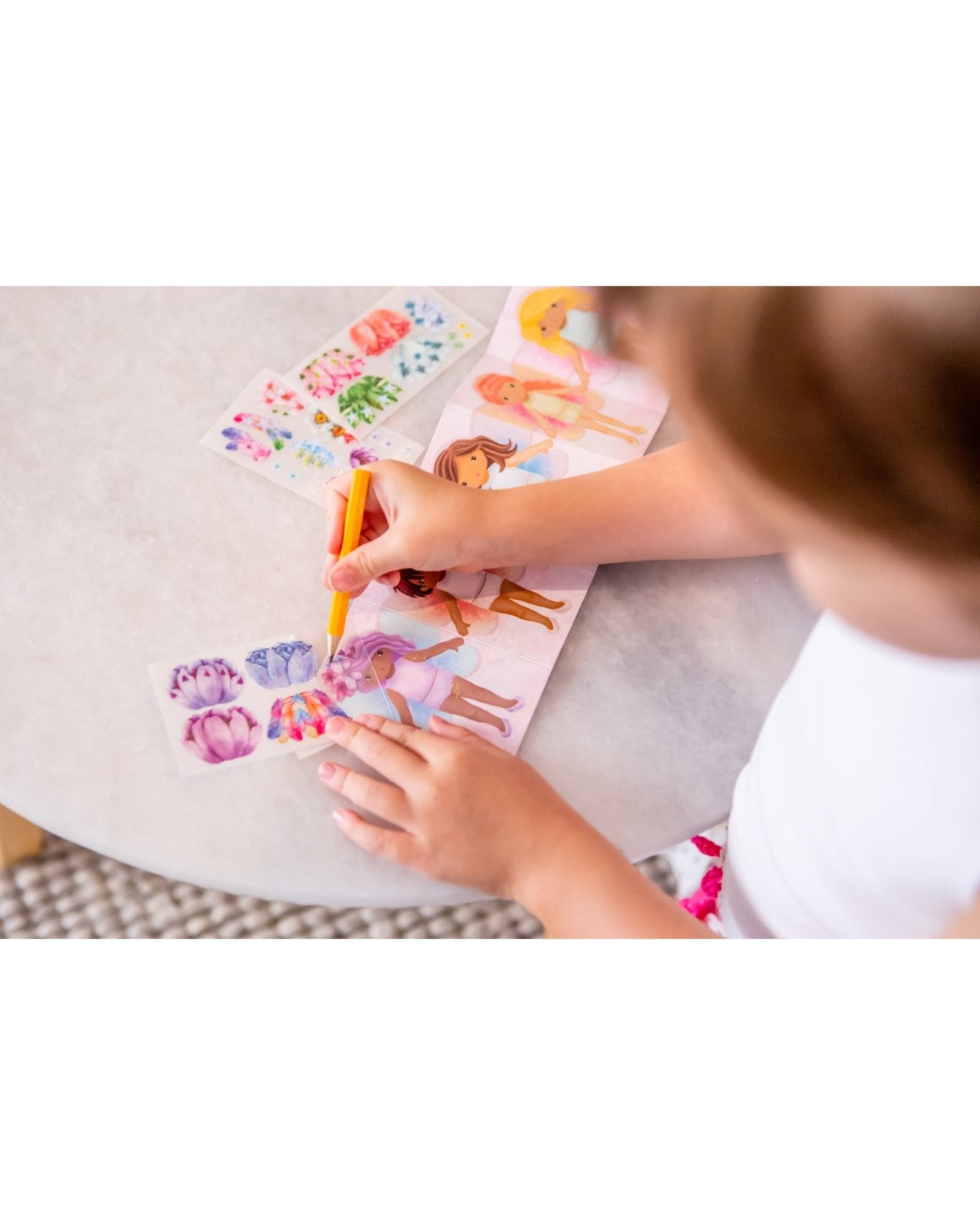 Tiger Tribe Mini Transfer Magic Flower Fairies