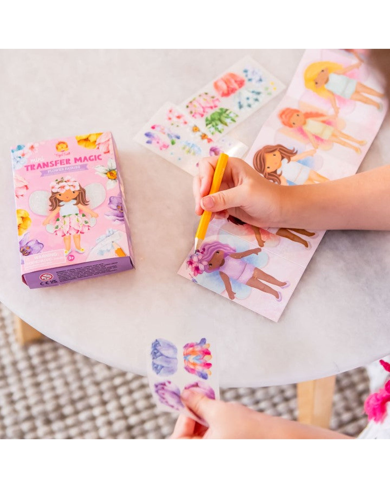 Tiger Tribe Mini Transfer Magic Flower Fairies