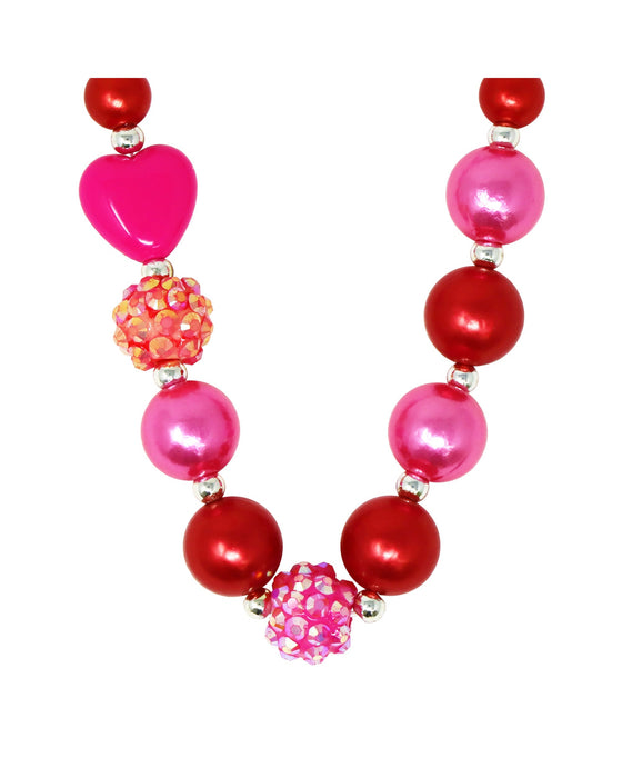 Pink Poppy Necklace Bracelet Be My Valentine