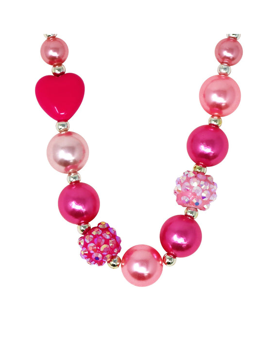 Pink Poppy Necklace Bracelet Be My Valentine