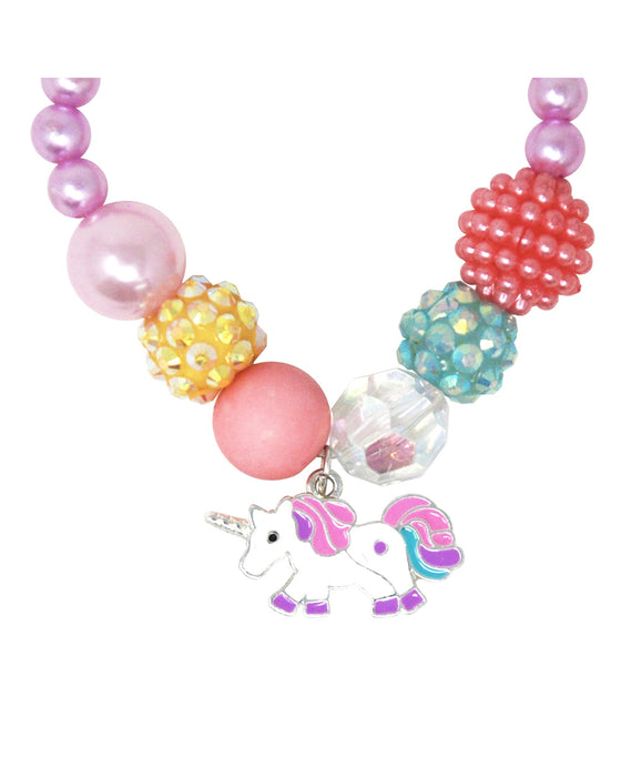 Pink Poppy Necklace My Little Unicorn