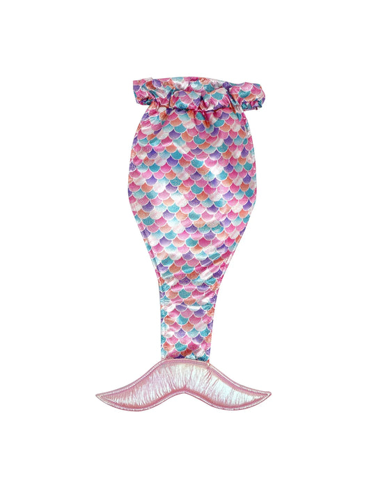 Pink Poppy Shimmering Mermaid Tail