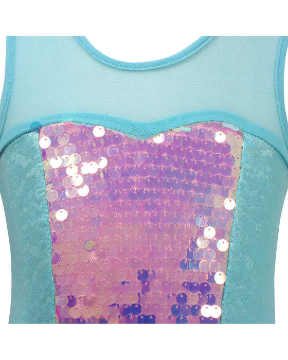 Pink Poppy Mermaid Dress 3 to 4