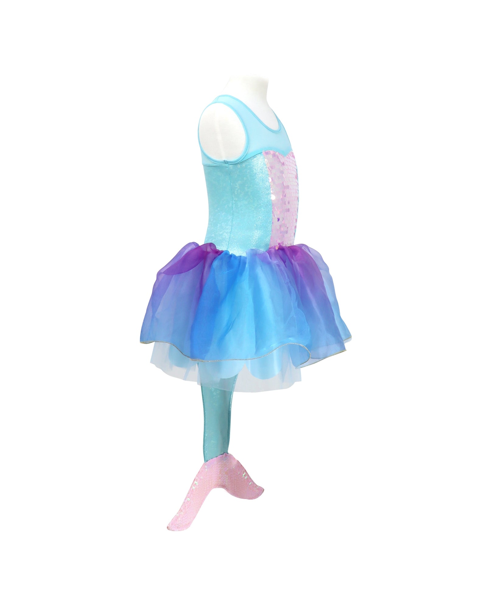 Pink Poppy Mermaid Dress 3 to 4
