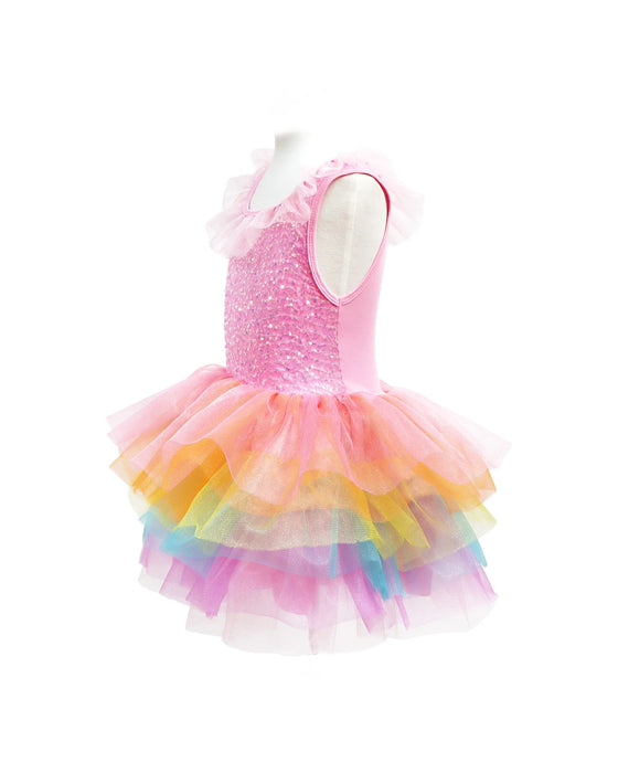 Pink Poppy Unicorn Dreamer Rainbow Party Dress Size 3 to 4