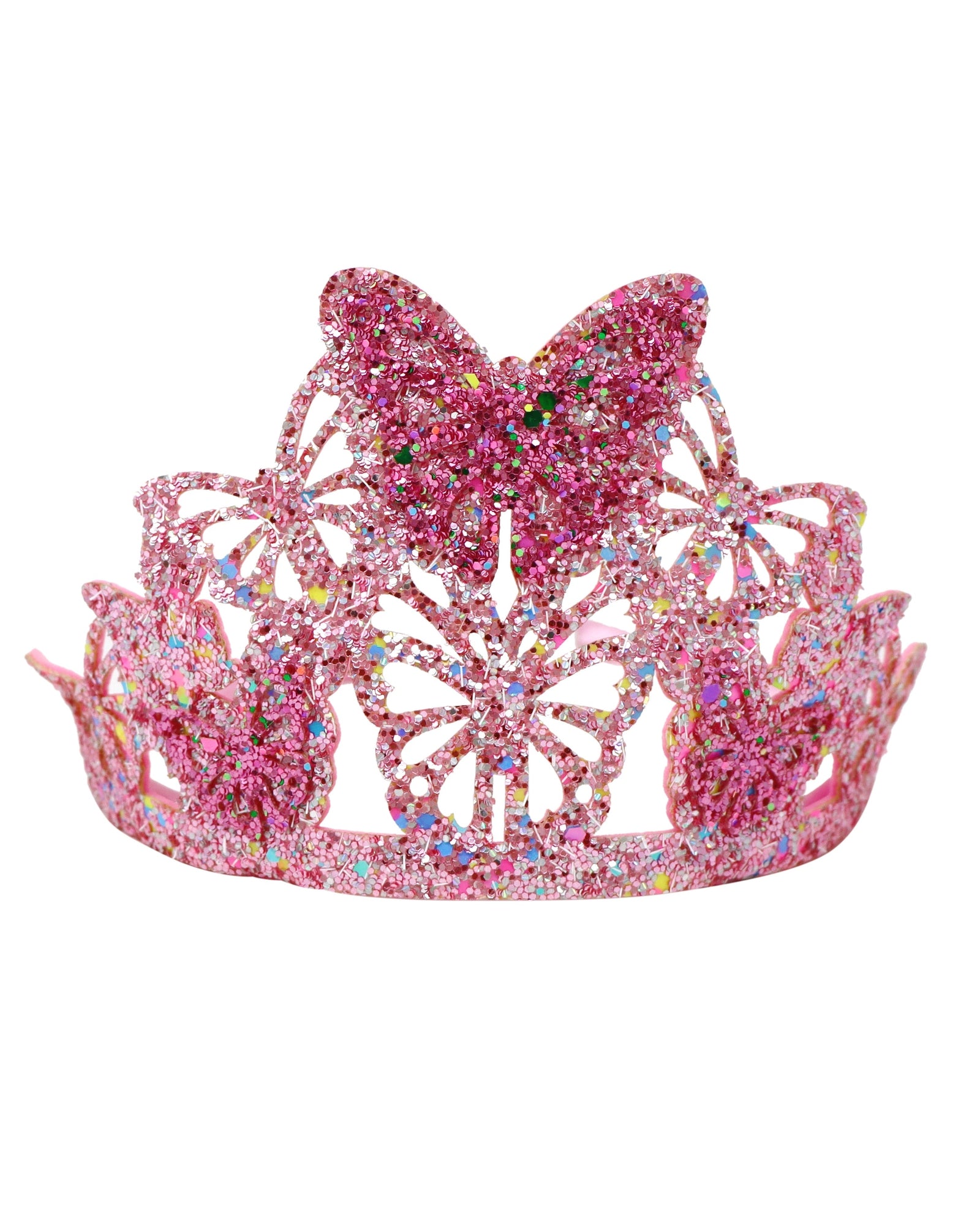 Pink Poppy CrownBallet Soft Glitter Butterfly