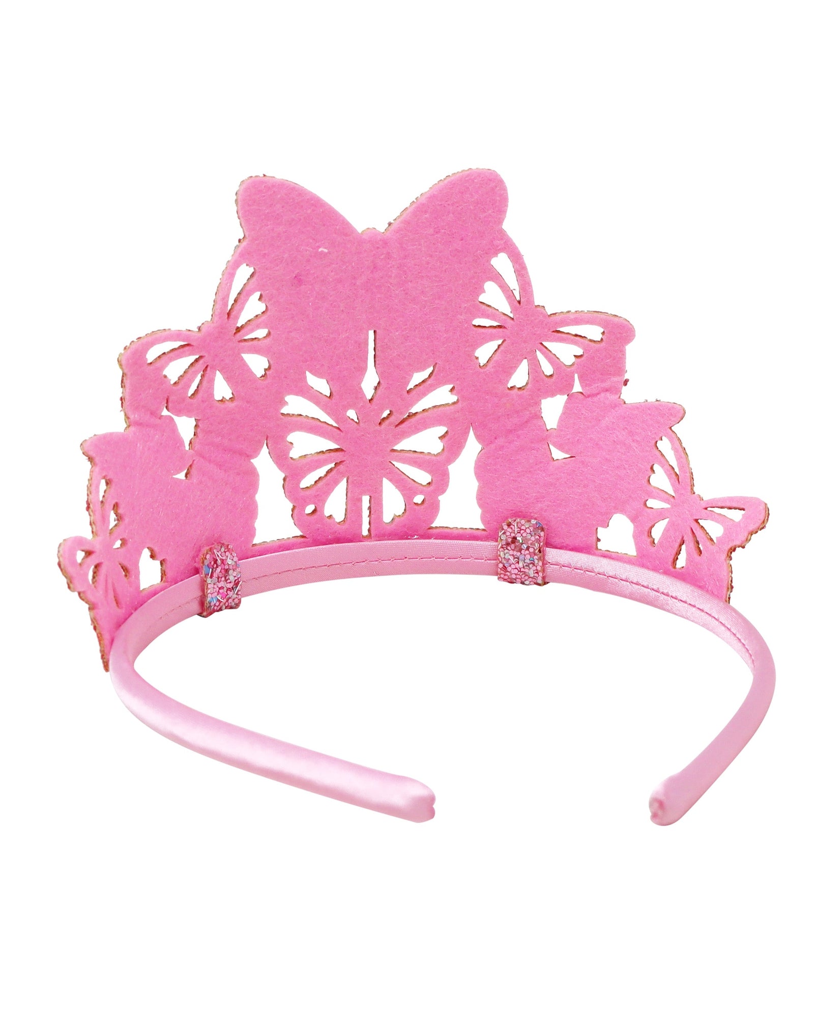 Pink Poppy CrownBallet Soft Glitter Butterfly