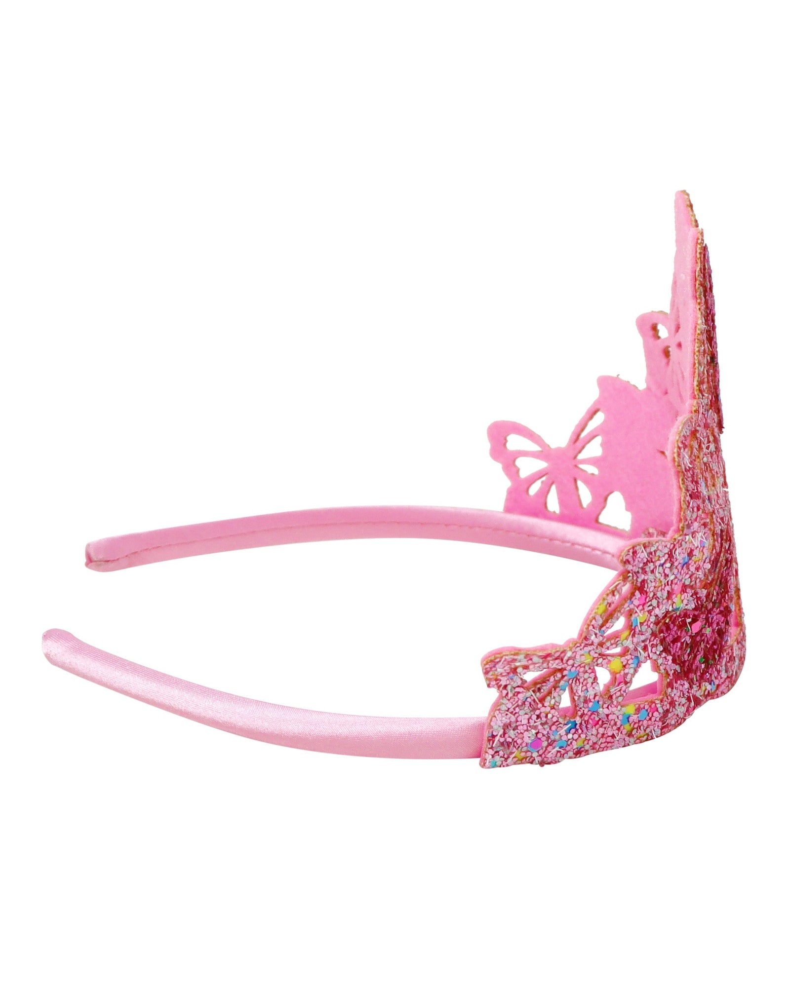 Pink Poppy CrownBallet Soft Glitter Butterfly