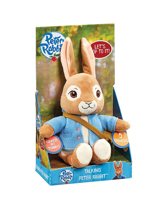 Peter Rabbit Talking Plush - Assorted