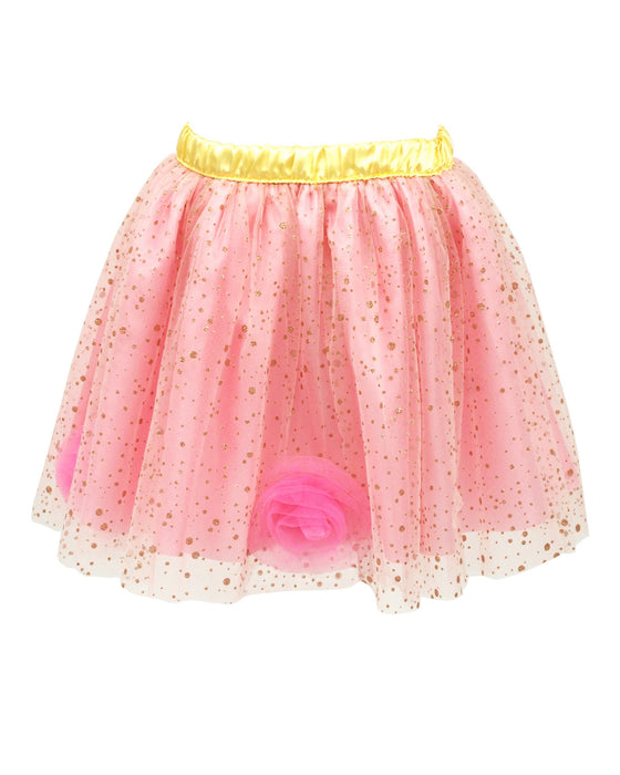 Pink Poppy Rose Tutu Skirt Size 7-8 Pirouette Princess