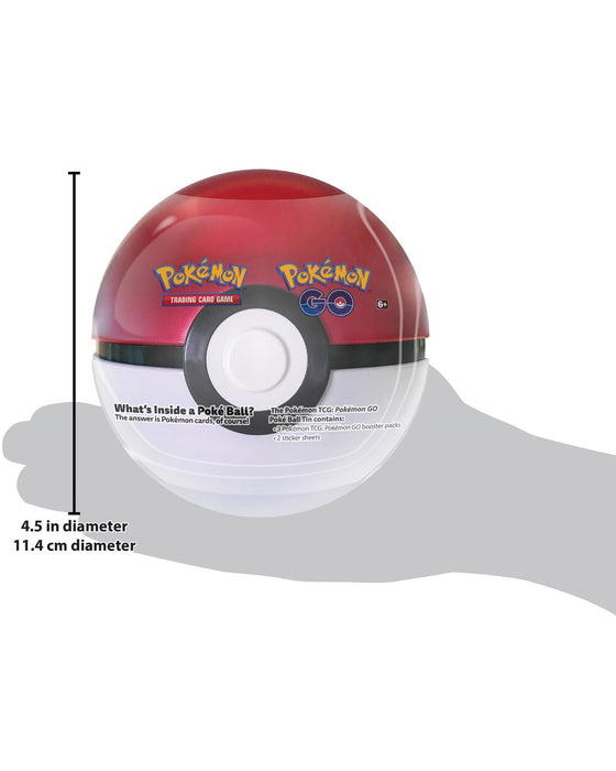 Pokémon TCG: Pokémon GO Poké Ball Tin - Assorted