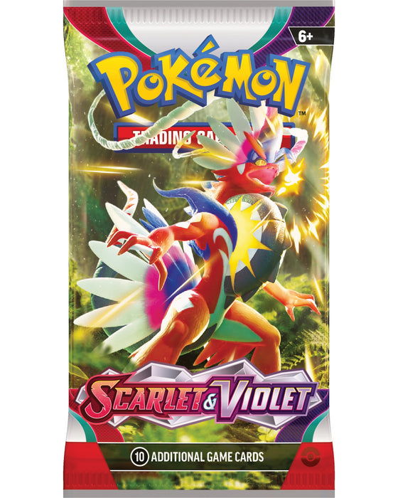 Pokemon TCG Scarlet and Violet Booster - Assorted