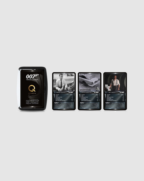 Top Trumps 007 Vehicles and Gadgets Limited Edition