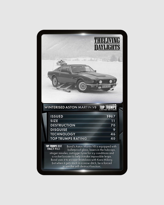 Top Trumps 007 Vehicles and Gadgets Limited Edition