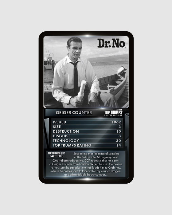 Top Trumps 007 Vehicles and Gadgets Limited Edition