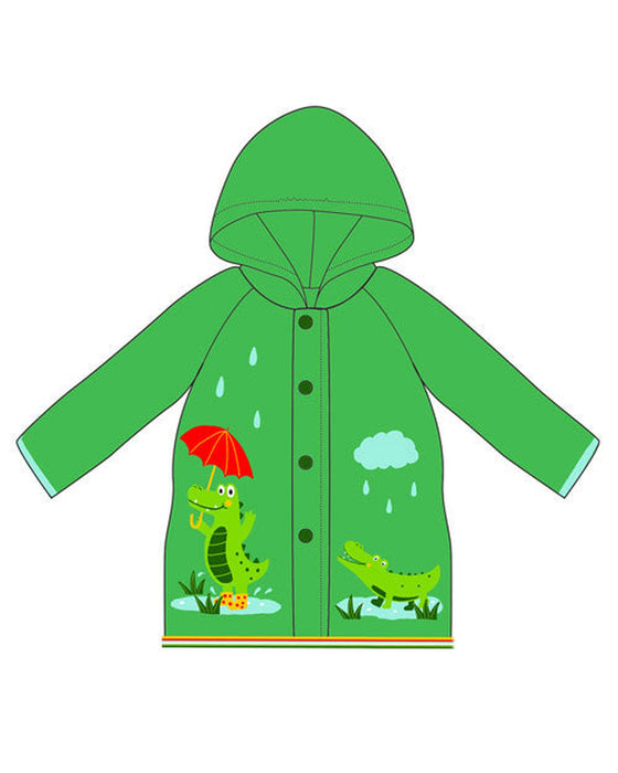 Gift Junction Crocodile Raincoat Size 2-4