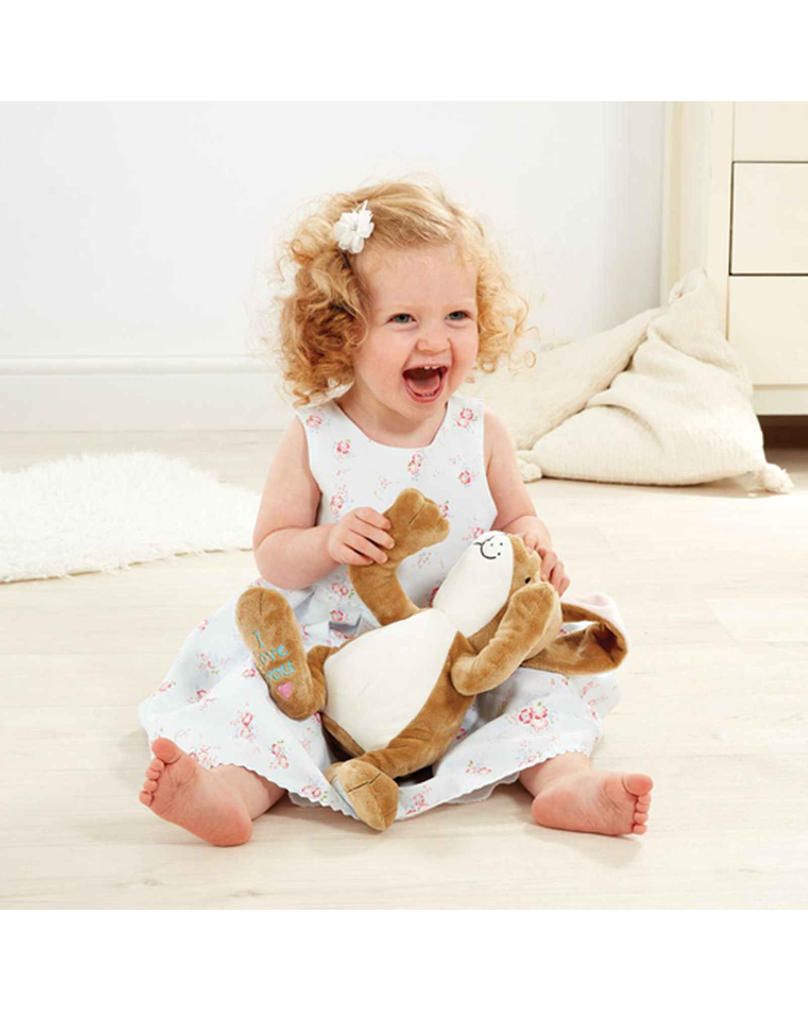 Big nutbrown top hare teddy