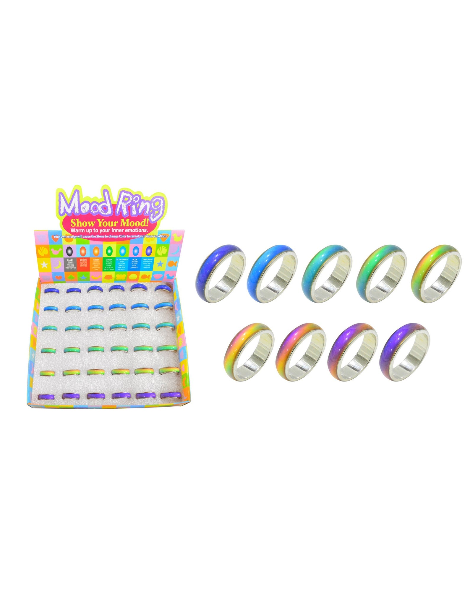 Round Mood Rings
