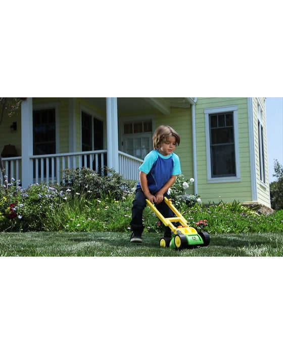 Kids john deere lawn discount mower