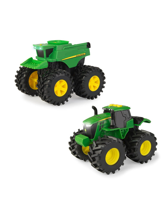 John Deere Lights And Sounds Monster Treads Vehicle - Assorted