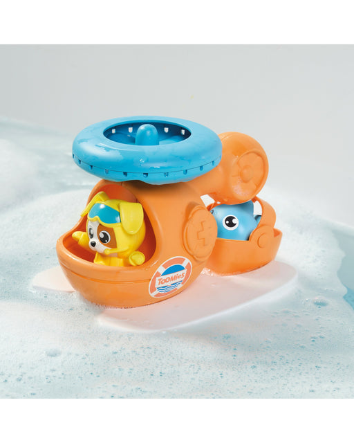 TOMY Splash and Rescue Helicopter Bath Toy