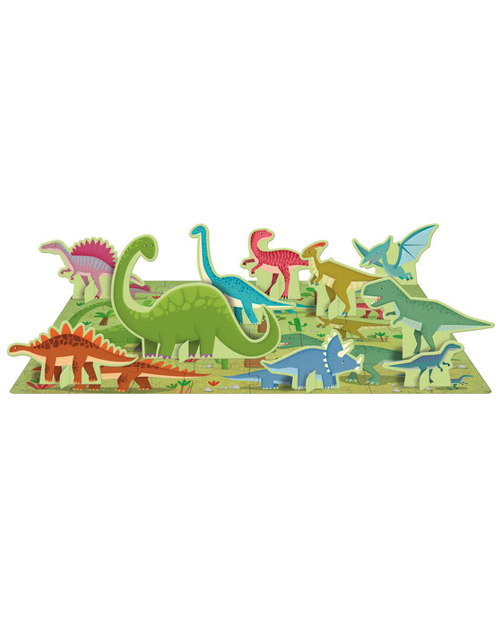 Sassi Learn Dinosaurs 3D Puzzle and Book Set - Kidstuff
