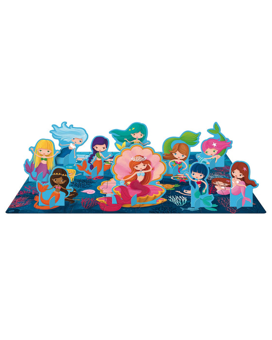 Sassi Learn Mermaids 3D Puzzle and Book Set - Kidstuff