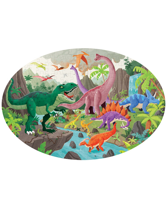 Sassi Travel Learn Explore Puzzle and Book Set Dinosaurs