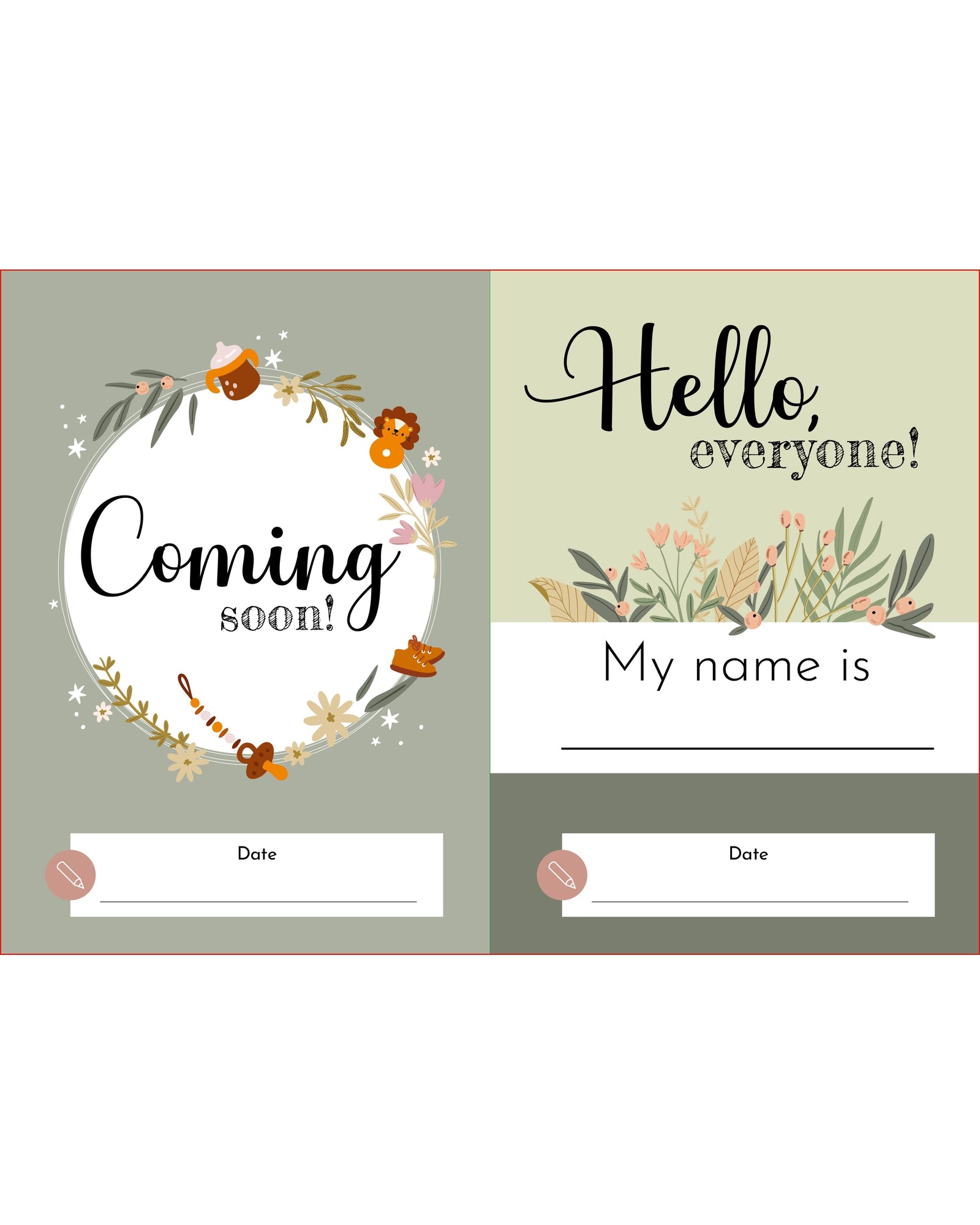 Sassi My First Moments Card and Book Set Memories