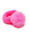 Pink Poppy Elastic Baby Pastel Pom Pom