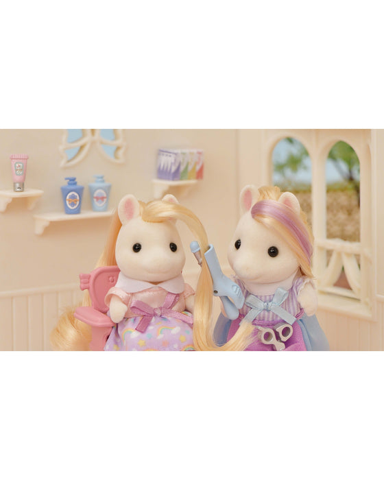 Sylvanian Families Ponys Stylish Hair Salon