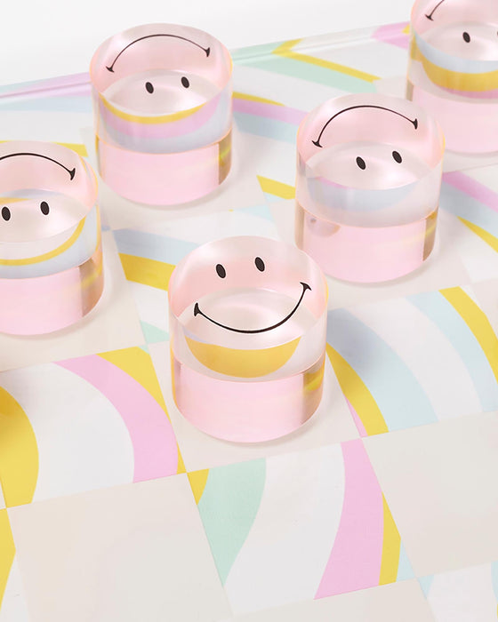 Smiley Lucite Checkers