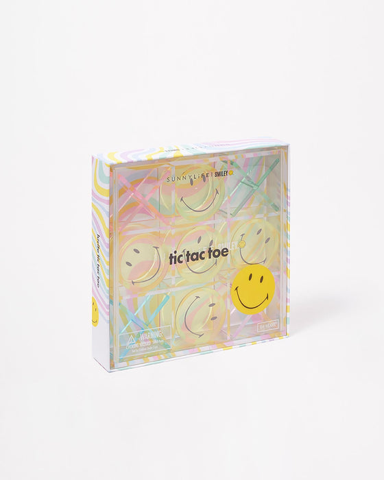 Smiley Lucite Tic Tac Toe
