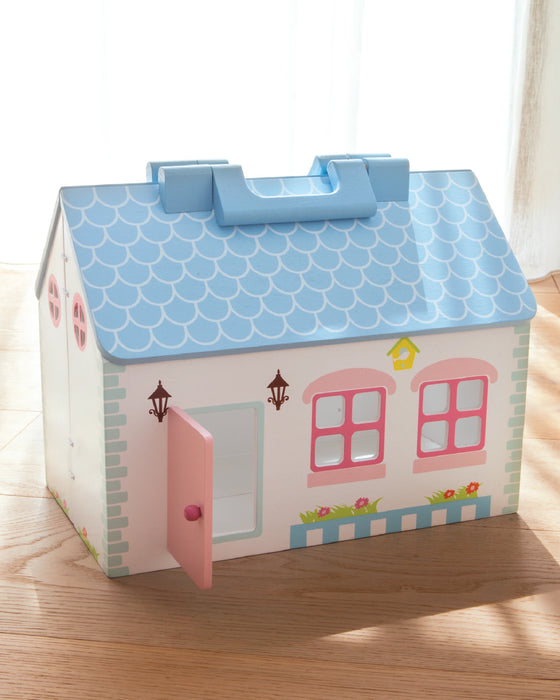 Saint Germaine Primrose Cottage Doll House with Furniture Kidstuff