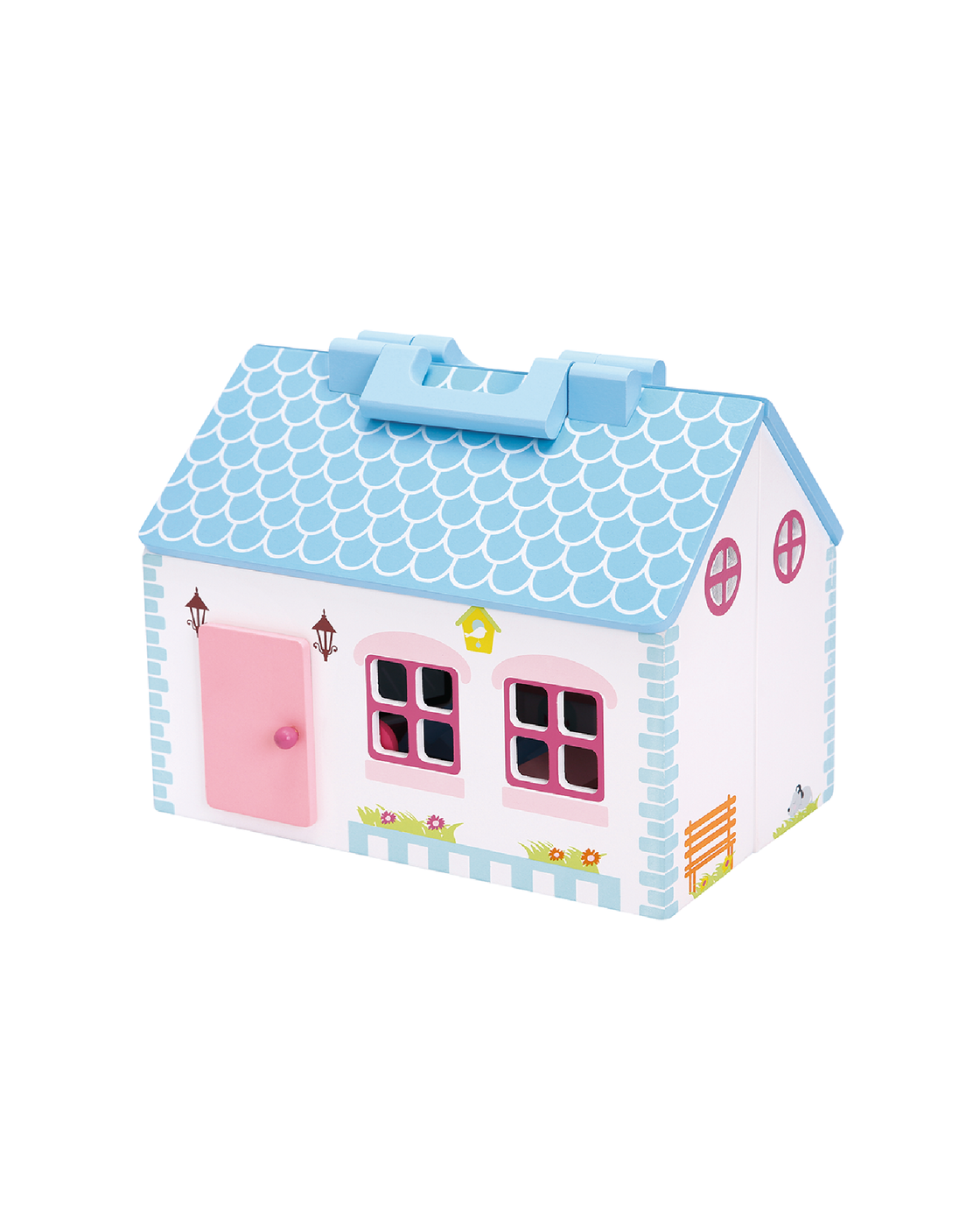 Saint Germaine Primrose Cottage Doll House with Furniture — Kidstuff