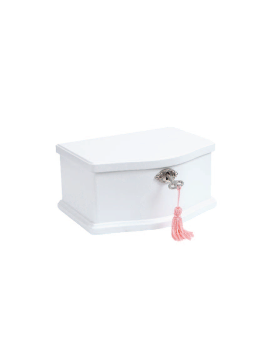 Saint Germaine Anna Deluxe Jewellery Box Medium White
