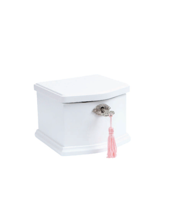 Saint Germaine Elsa Deluxe Jewellery Box Small White