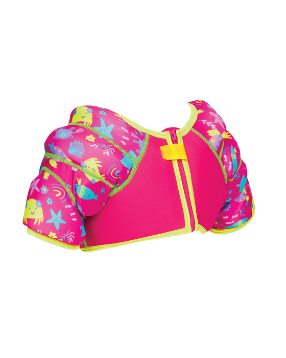 Zoggs Water Wings Vest Pink 1 2