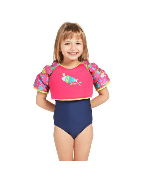 Zoggs Water Wings Vest Pink 2 3