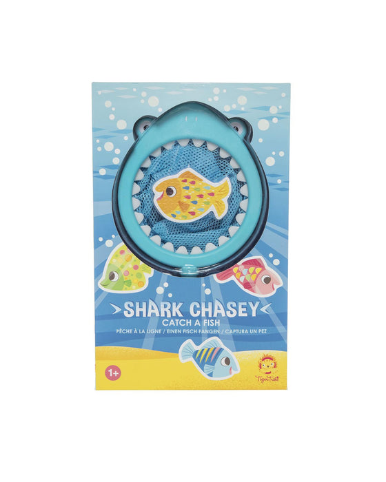 Tiger Tribe Shark Chasey Catch A Fish Bath Toy