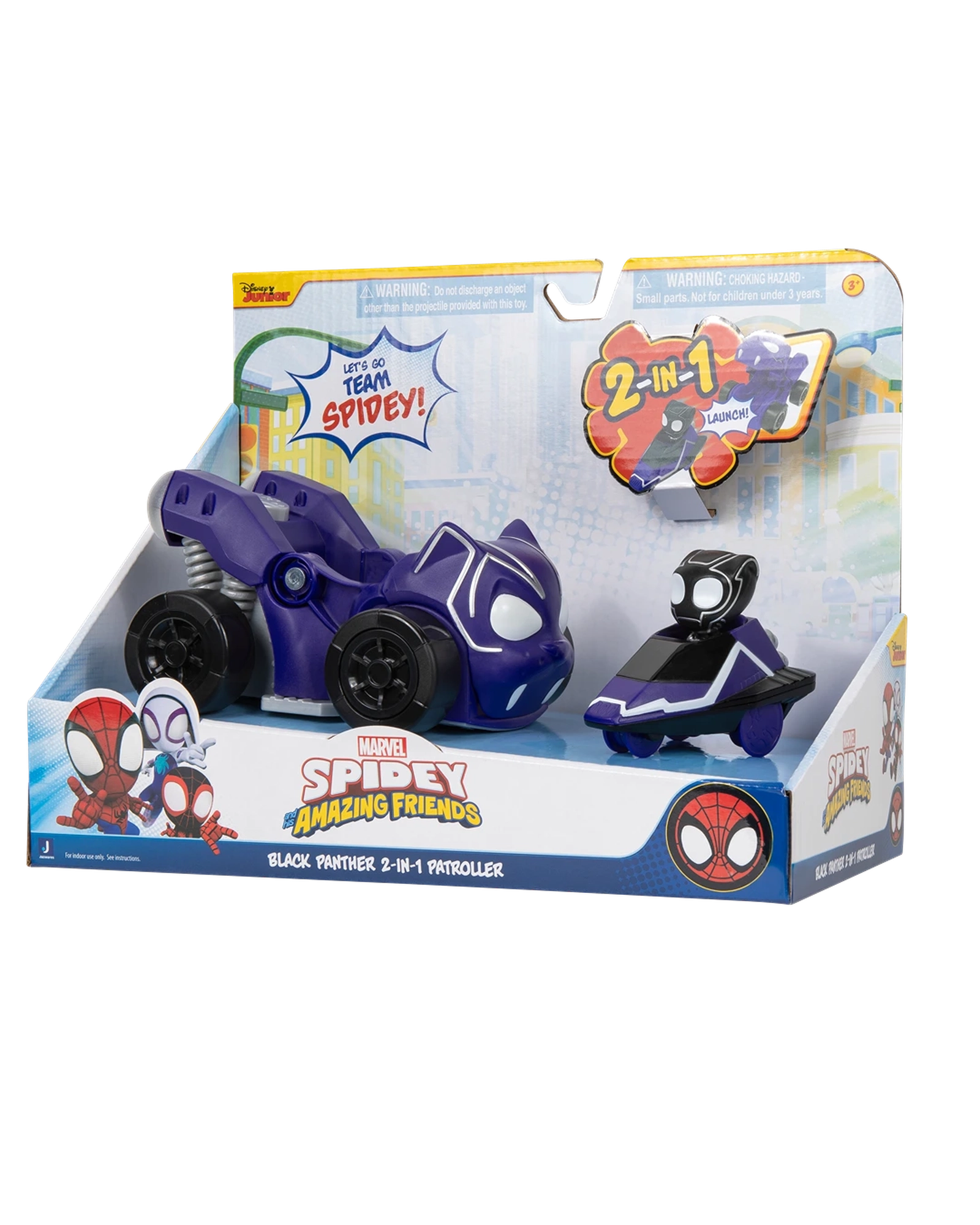 Black panther remote control top car