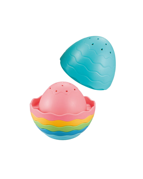 Tiger Tribe Stack And Pour Bath Egg