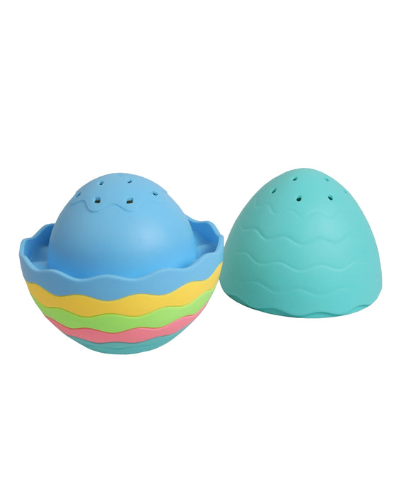 Tiger Tribe Stack And Pour Bath Egg