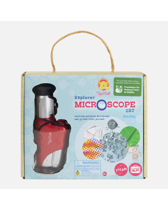 Tiger Tribe Explorer Microscope Set